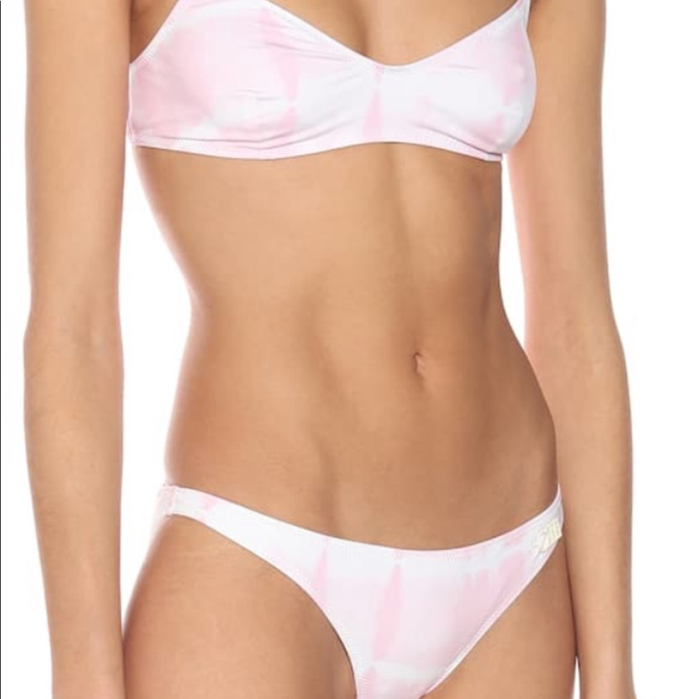 NWT Solid and Striped Bikini SET